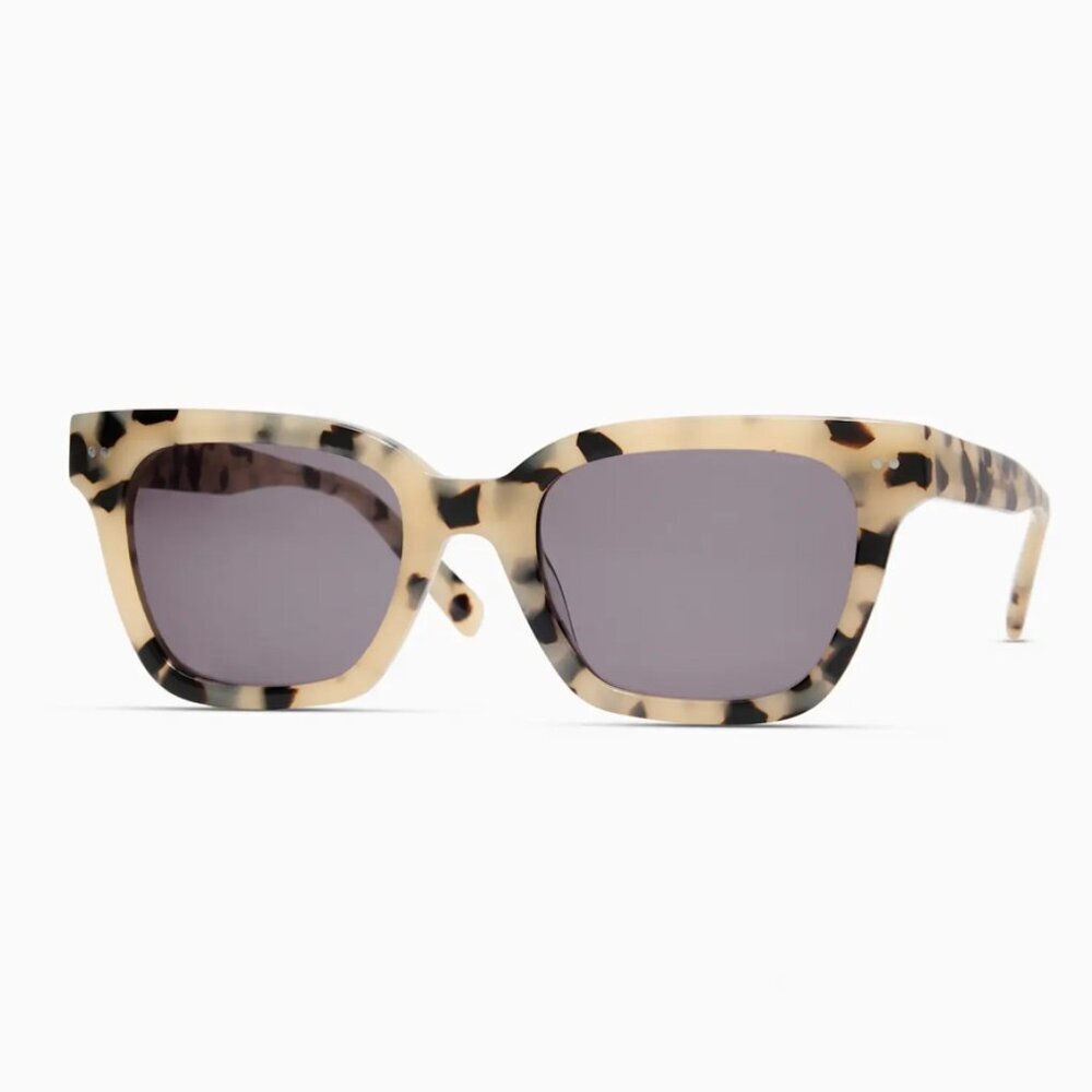 QUINCE SUNGLASSES FAWN TORTOISE GREY LENSES POLARIZED BRAND NEW ANDY - Picture 2 of 5
